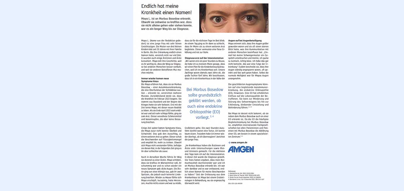 Morbus Basedow | Interview einer Betroffenen zu Symptomen, Diagnose und Therapie